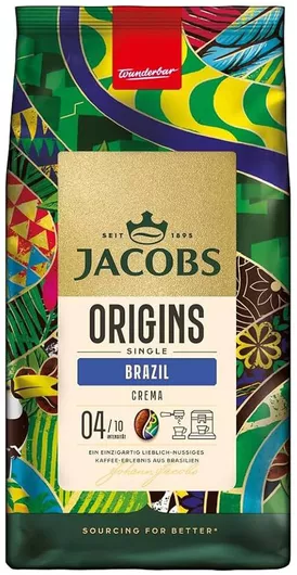 Καφές Espresso Jacobs Origins Brazil 1000g Κόκκους