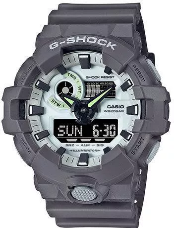 Ανδρικό Ρολόι Casio Μπαταρίας με Καουτσούκ Λουράκι