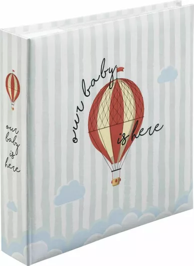 Παιδικό Άλμπουμ HAMA Our Baby 100 Σελίδων για 200 Φωτογραφίες Διαστάσεων 10x15cm Λευκό