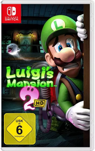 - Nintendo Switch Game Luigi's Mansion 2 HD (Γερμανικό Εξώφυλλο)