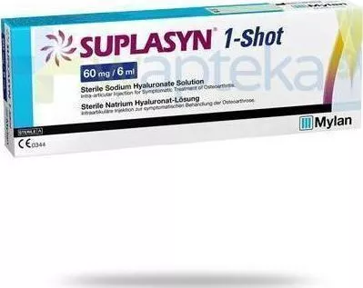 Suplasyn 1 - Shot Eνδοαρθρικές Eνέσεις 6ml 60mg