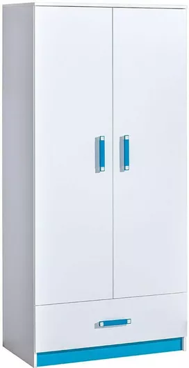 Παιδική Ντουλάπα Trafiko Τρίφυλλη 90x50x189cm