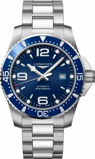 Ανδρικό Ρολόι Longines HydroConquest Blue/Silver