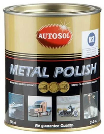 Autosol Metal Polish Marine Shine Tube 750ml - Car Body Polishing Paste