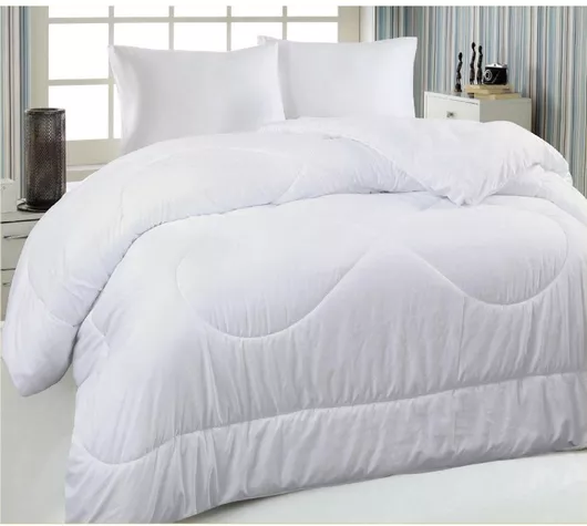 Πάπλωμα Palatex Διπλό με Γέμιση Microfiber 200x200cm 300Gsm White