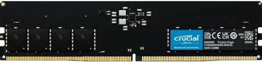Μνήμη RAM Crucial 16GB DDR5 με Ταχύτητα 5600 για Desktop