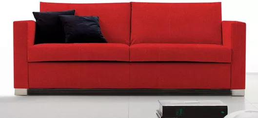 Καναπές Smart Διθέσιος 120x90cm Κόκκινος