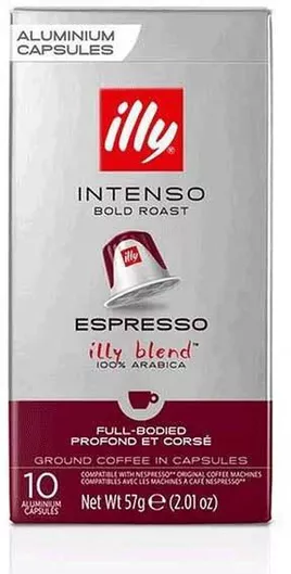 Κάψουλες Espresso Illy Συμβατές με Μηχανή Nespresso 10caps