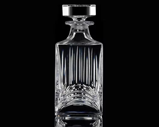 Καράφα Σερβιρίσματος RCR Κρυστάλλινη Ουίσκι 20cm με Πώμα 850ml 99-0351343