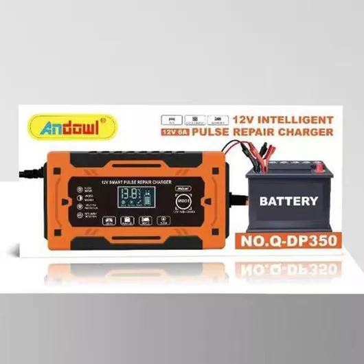 Andowl Φορτιστής Μπαταρίας Αυτοκινήτου 12V