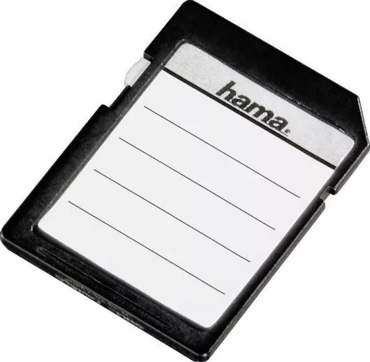 HAMA Memory Card Labels - Pack of 18