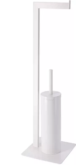 Σετ Αξεσουάρ Μπάνιου Eurocasa Μεταλλικό Λευκό