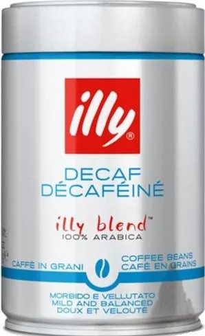 Καφές Espresso Illy Decaffeine Arabica Μπλε σε Κόκκους 250gr