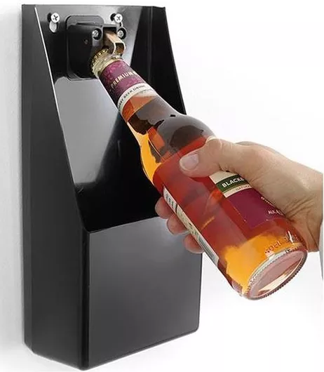 Ανοιχτήρι Φιαλών Επιτοίχιο Συλλέκτη Πωμάτων