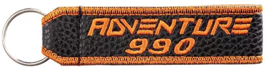 Μπρελόκ KTM-ADVENTURE 990 από τεχνόδερμα με κέντημα