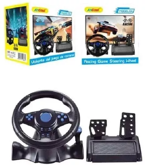 Τιμόνι Andowl G6 με Μοχλό Ταχυτήτων & Πετάλια για PC / PS3