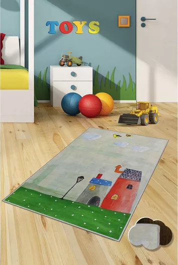 Παιδικό Χαλί 160x230cm Πολύχρωμο