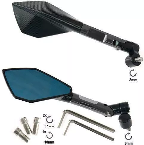 Σετ ΚΑΘΡΕΠΤΕΣ ΖΕΥΓΟΣ UNIVERSAL BLACK LOOK SR-4831| A-PRO