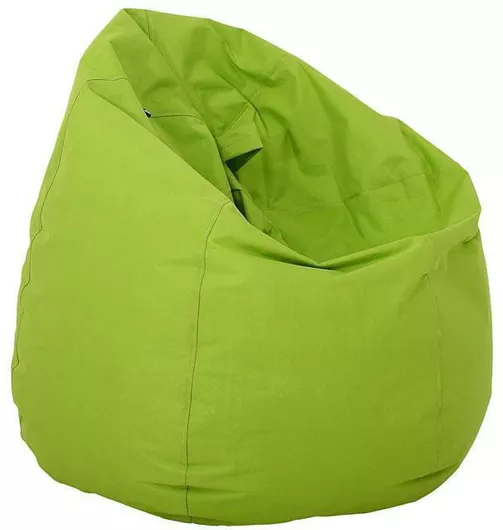 Πουφ Πολυθρόνα Lazy 110x90cm Πράσινο Χρώμα