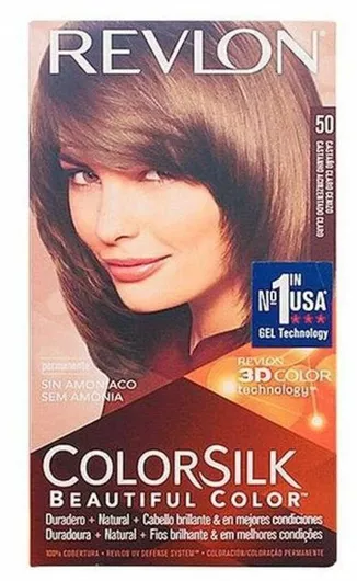 Μόνιμη Βαφή Μαλλιών Revlon Colorsilk Beautiful Color 50 Light Ash Brown 59.1ml