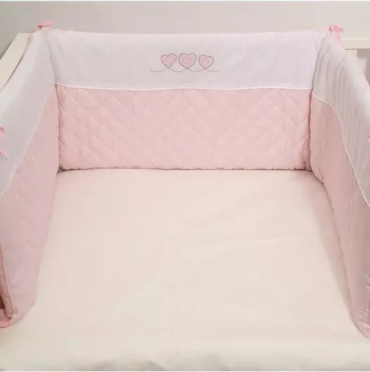 Πάντα Κούνιας Baby Oliver Κλασική Εσωτερική Ροζ 35x210cm