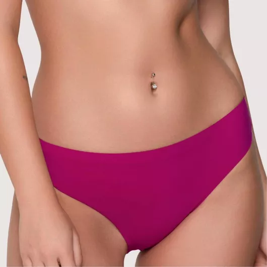 Luna Bikini Slip Φούξια