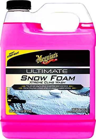 Meguiar's Ultimate Snow Foam Car Wash Shampoo for Foam Cannon 1.89L