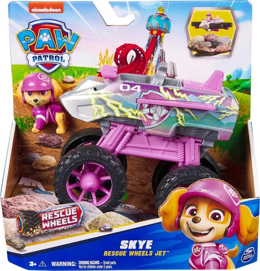 Αυτοκινητάκι Spin Master Rescue Wheels - Skye Jet
