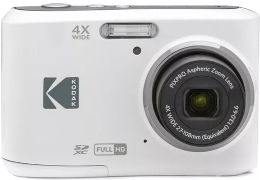 Kodak PIXPRO FZ45 Friendly Compact Φωτογραφική Μηχανή 16MP Οπτικού Ζουμ 4x με Οθόνη 2.7" Λευκό