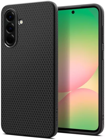 Spigen Liquid Air Back Cover Σιλικόνης 0.3mm Μαύρο Galaxy A56
