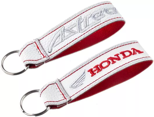 Μπρελόκ HONDA ASTREA από τεχνόδερμα - Άσπρο