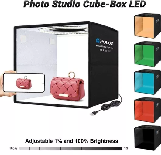 Photo Box Φωτιζόμενο 25x25x25cm