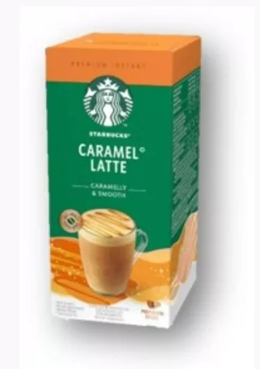 Starbucks Caramel Latte Mix - Pack of 6 (115g Each)
