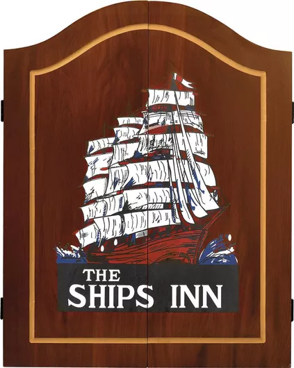 Win Max Dartboard Set with 6 Ship Darts