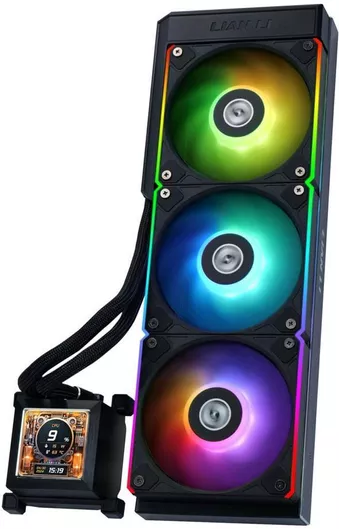 Fan Lian Li HydroShift LCD 360 No Μαύρο