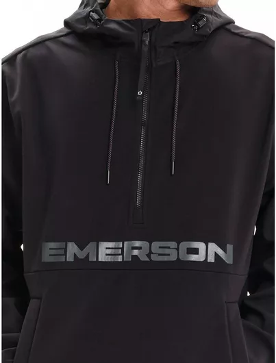 Emerson Χειμωνιάτικο Μπουφάν Black/Grey
