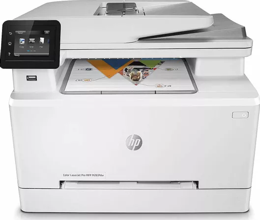 HP Color LaserJet Pro MFP M283fdw Color Photocopier with Automatic Document Feeder (ADF)