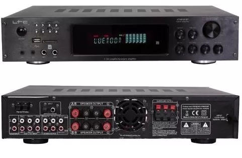 LTC Audio Amplifier with Karaoke Function in Black Color