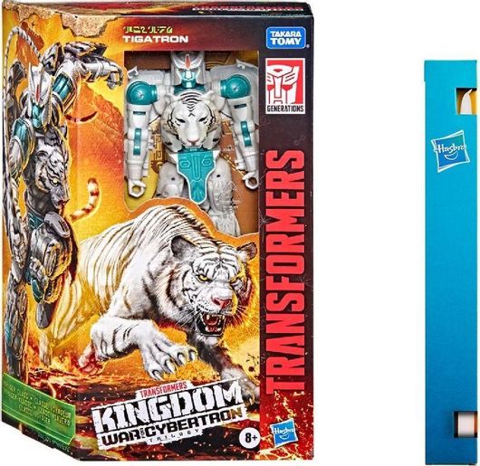 Παιχνιδολαμπάδα Hasbro Transformers Kingdom War for Cybertron - Tigatron για 8+ Ετών
