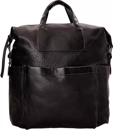 Γυναικεία Τσάντα Πλάτης Bag to Bag LX-3163 από Δερματίνη Μαύρο