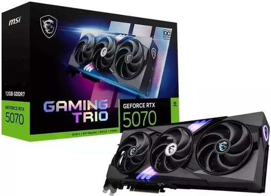 Κάρτα Γραφικών MSI GeForce RTX 5070 12GB GDDR7 Gaming Trio OC