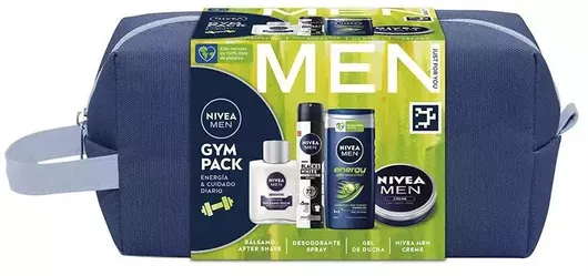 Σετ Περιποίησης Nivea Men Gym για Καθαρισμό Σώματος 5τμχ