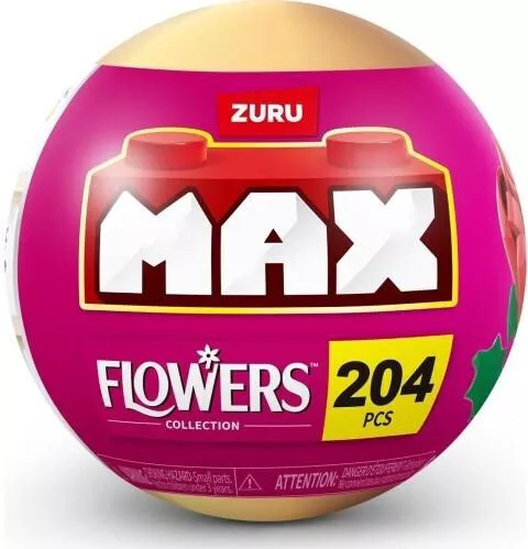 Τουβλάκι Zuru Max Build Κηπος Μακρια Λουλουδια για 3+ Ετών (Διάφορα Σχέδια) 1τμχ