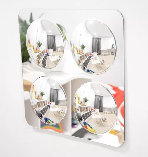 341639 Καθρέφτες Παραμόρφωσης 4 Θόλους