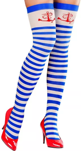 Κάλτσα / Καλσόν Απόκριες Μπλε 1τμχ