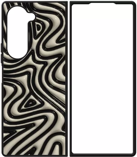 Black Lines Samsung Galaxy Z Fold 5