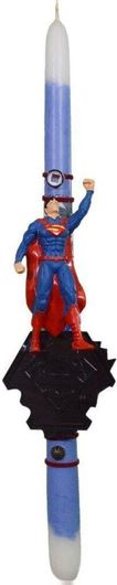 Πασχαλινή Λαμπάδα Dreamlight με Φιγούρα Superman Λευκό