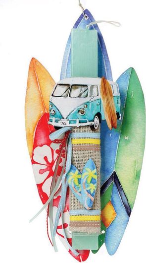 Πασχαλινή Λαμπάδα Zivas με Καδράκι Σανίδες του Surf Πράσινο