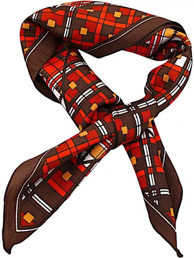 Γυναικείο Φουλάρι Καφέ