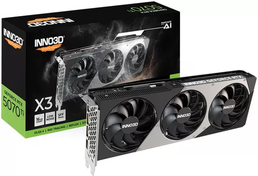 Κάρτα Γραφικών Inno 3D GeForce RTX 5070 Ti 16GB GDDR7